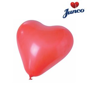 Balão Coração Vermelho Nº11 Junco com 10 Unidades
