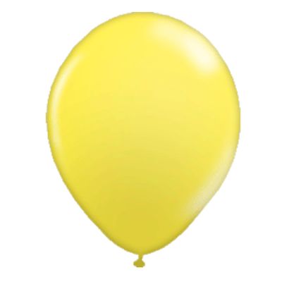 Balão de Látex Amarelo Limão 9” com 50 Unidades Balloontech