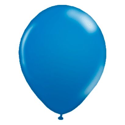 Balão de Látex Azul Royal 9” com 50 Unidades Balloontech