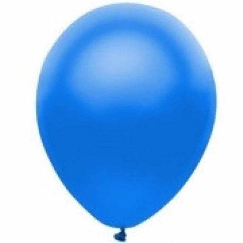 Balão de Látex Azul Turquesa 7" 18cm 50un São Roque