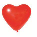 Balão de Látex Coração Vermelho 6" 10cm 50un Pic Pic