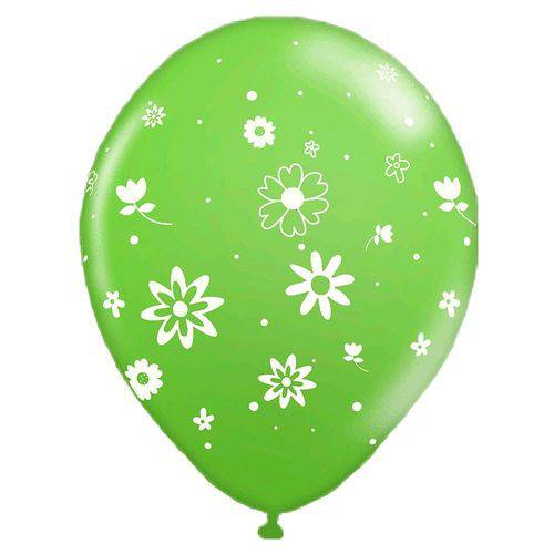 Balão de Látex Margaridas Sortidas 10? com 25 Unidades Balloontech