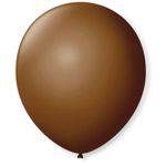 Balão de Látex Marrom 7" 18cm 50un São Roque