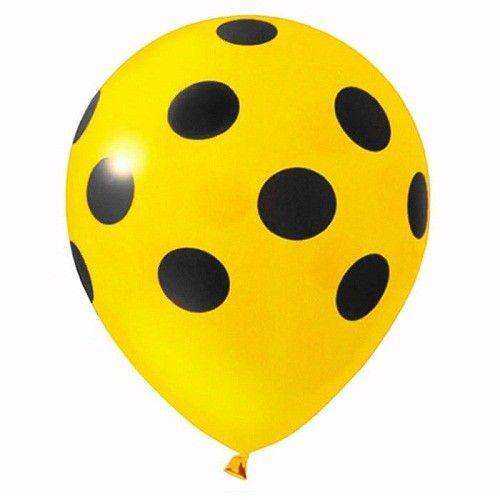 Balão de Látex Número 9 Bolinha com 25 Un.