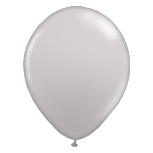 Balão de Látex Perolizado Prata 10” com 30 Unidades Balloontech