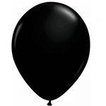 Balão de Látex Preto Ebano 7" 18cm 50un São Roque