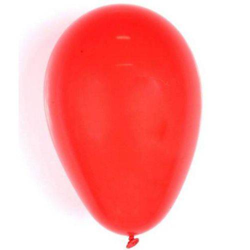 Balão de Látex Vermelho Quente 7" 18cm 50un São Roque