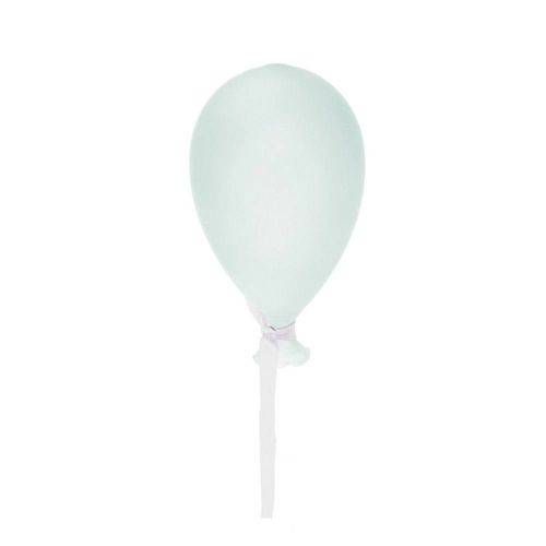 Balão de Vidro Fosco Branco Decoração Festas