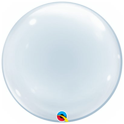 Balão Deco Bubble Trasnparente 51cm Qualatex