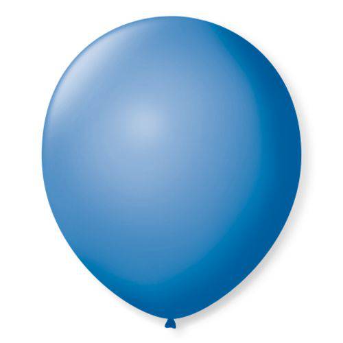 Balão Imperial Número 7 Azul Turquesa São Roque