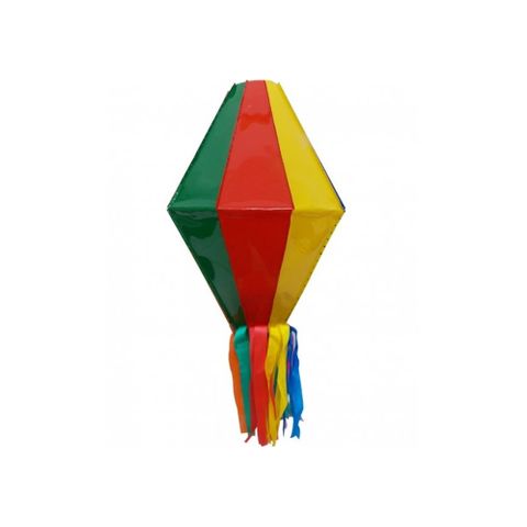Balão Junino Plastico Liso Colorido (14cm) UN - KLF
