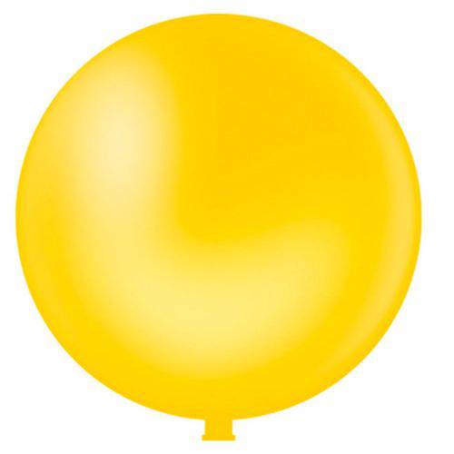 Balão Látex 350 Maxiball Amarelo 40" 101 Cm 1 Und Pic Pic