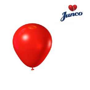 Balão Liso N70 Vermelho Junco com 50 Unidades