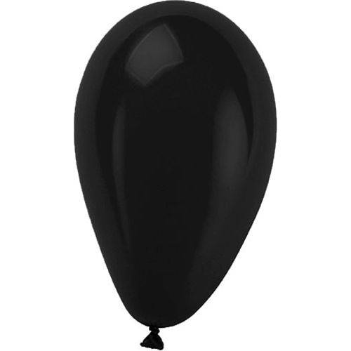 Balao Liso Top Balloon 6.5 Caixa com 50 - 1 Preto