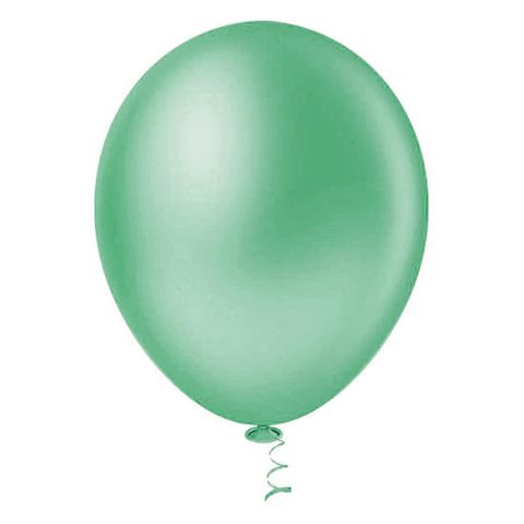 Balão Liso Verde Bandeira Tamanho 7 C/50 - Pic Pic