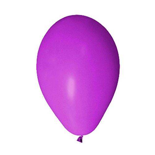 Balão Liso Violeta Tamanho 7 C/50 - Pic Pic
