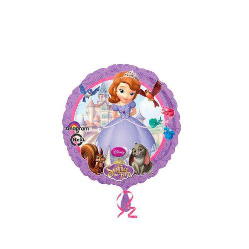 Balão Metalizado Princesinha Sofia Disney