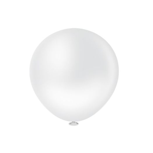 Balão N 25,0 Liso Fatball Transparente 1un Pic Pic