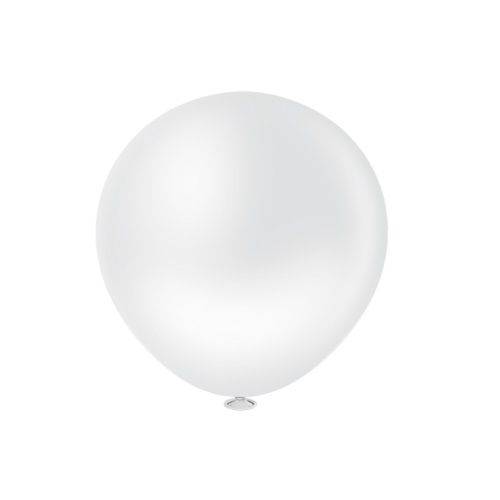 Balão N 25,0 Liso Fatball Transparente 1un Pic Pic