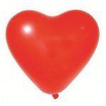 Balão Nº12 Coração Liso Vermelho