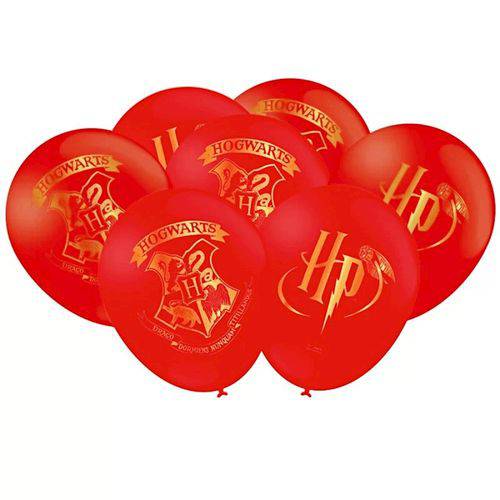 Balão P/ Vareta Latéx N9 - 23cm Harry Potter C/ 25 Unidades
