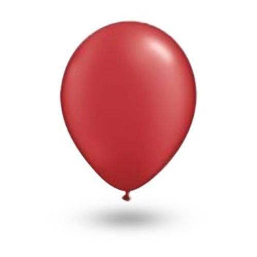 Balão Pic Pic Nº 9 Vermelho Redondo - 50 Und