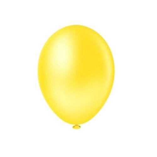Balão Pic Pic Nº8 C/50 Unidades Amarelo