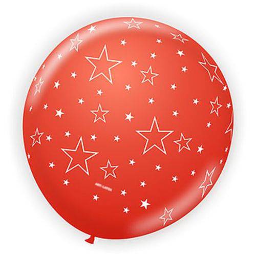 Balão Redondo N9 Temático Estrelinhas - Art-Latex