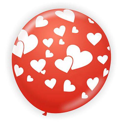 Balão Redondo N9 Temático Love - Art-Latex