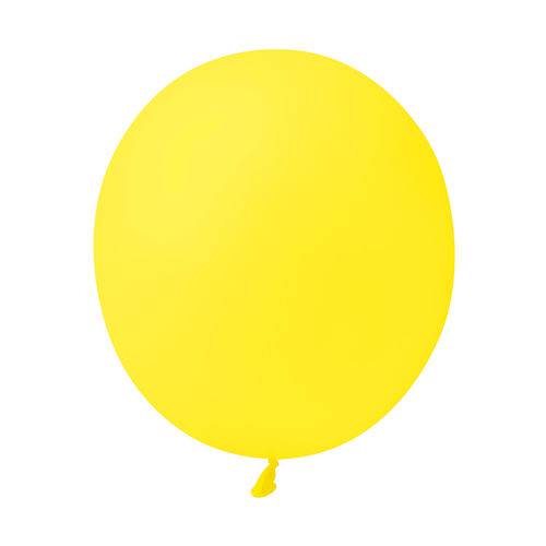 Balão São Roque Gigante Liso Amarelo Citrino C/1