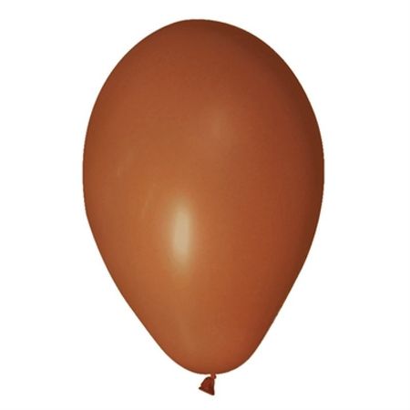 Balão São Roque N.7 Marrom - 50 Unidades