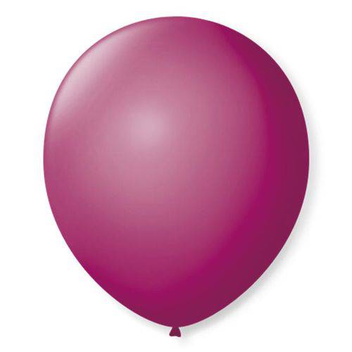 Balão São Roque Número 7 Púrpura 50 Unidades