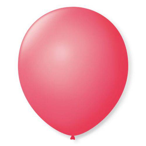 Balão São Roque Número 7 Rosa Pink 50 Unidades