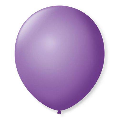 Balão São Roque Número 7 Roxo Ametista 50 Unidades