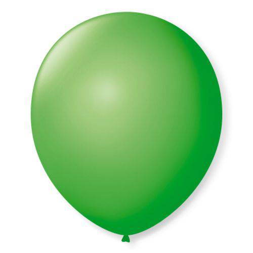 Balão São Roque Redondo N°8 C/50un Verde Maçã