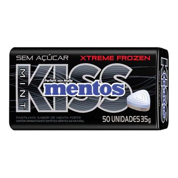 Balas Kiss Xtreme Frozen Mentos 35g