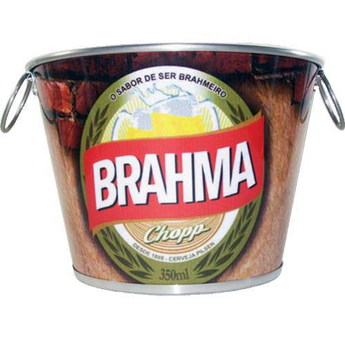 Balde de Gelo em Alumínio - Brahma - Beer Chop
