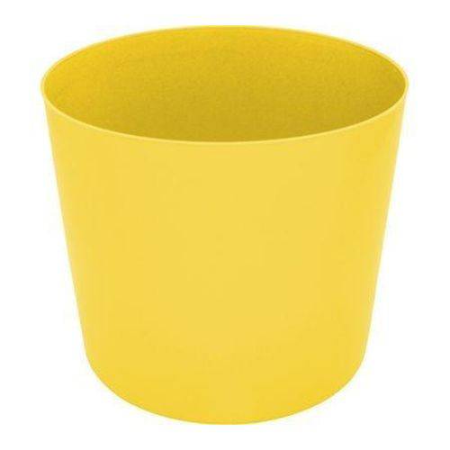 Balde de Pipoca Plástico Amarelo - 1 Und