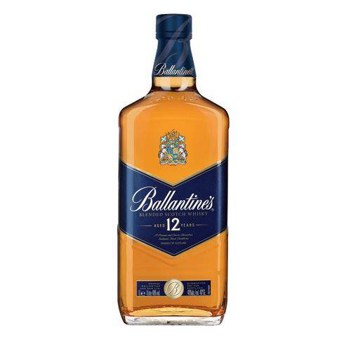 Ballantine's Whisky 12 Anos Escocês - 1l