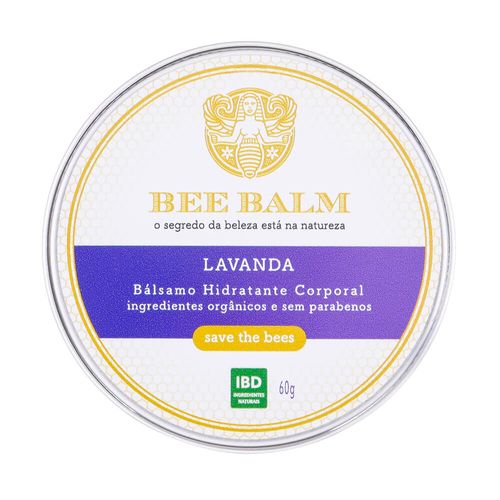 Bálsamo Hidratante Corporal Lavanda 60g – Bee Balm