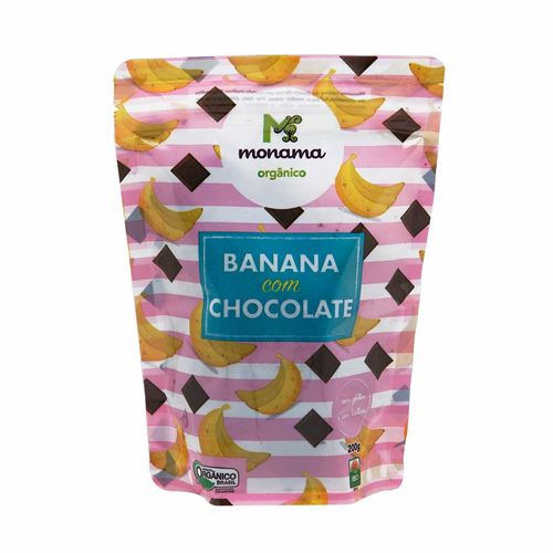 Banana com Chocolate - Monama - 100g