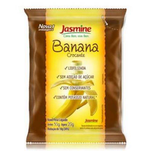 Banana Crocante Sem Glúten Jasmine