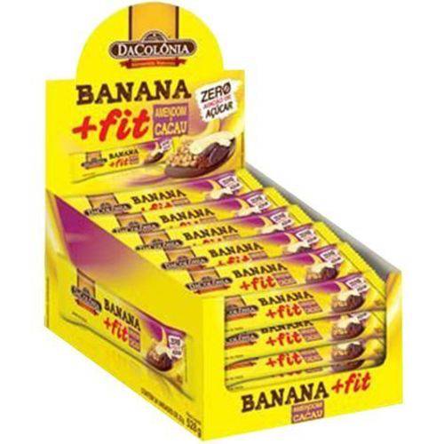 Banana + Fit Amendoim Cacau Zero 528g Dacolonia