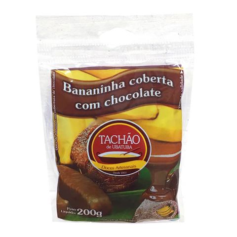 Bananada Chocolate 200g - Tachão de Ubatuba