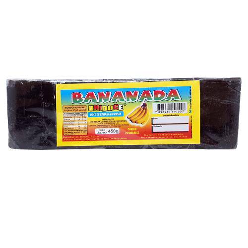 Bananada Lisa 450g - Unidoce