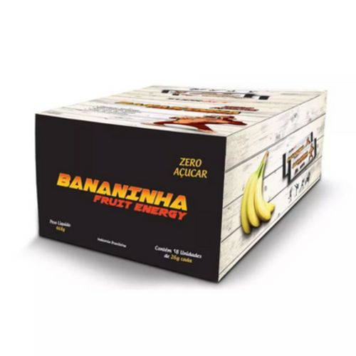 Bananinha Fruit Energy Zero Açúcar Display Sudract Nutrition