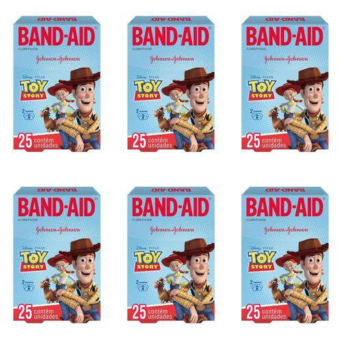 Band Aid Toy Story Curativo Infantil C/25 (kit C/06)