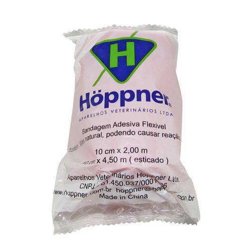 Bandagem Adesiva Flexível 10cmx4,5m Hoppner