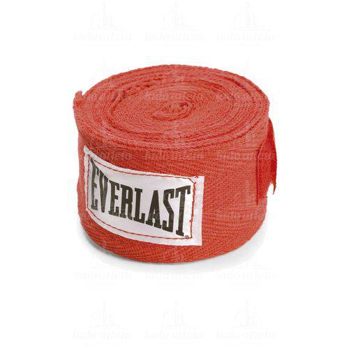Bandagem Elástica Oficial Vermelha (2,74 Metros) - Everlast