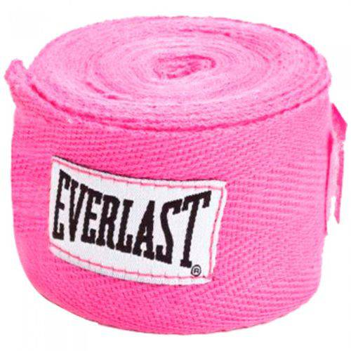 Bandagem Elastica Rosa 2,74 Everlast